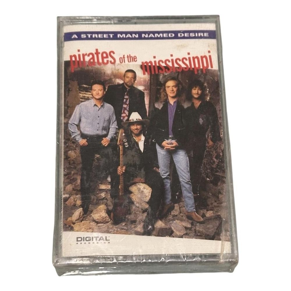 Vintage Pirates Of The Mississippi Cassette A Street Man Named Desire Liberty